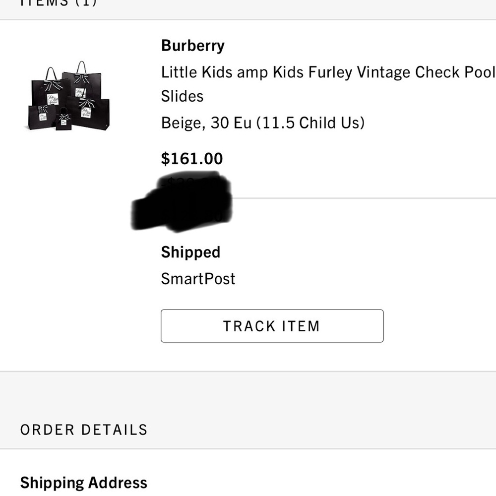 Kids Burberry Slide - Picture 6 of 6